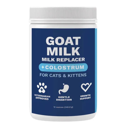 Goat Milk - Milk Replacer for Cats and Kittens + Colostrum - PET Buddy's