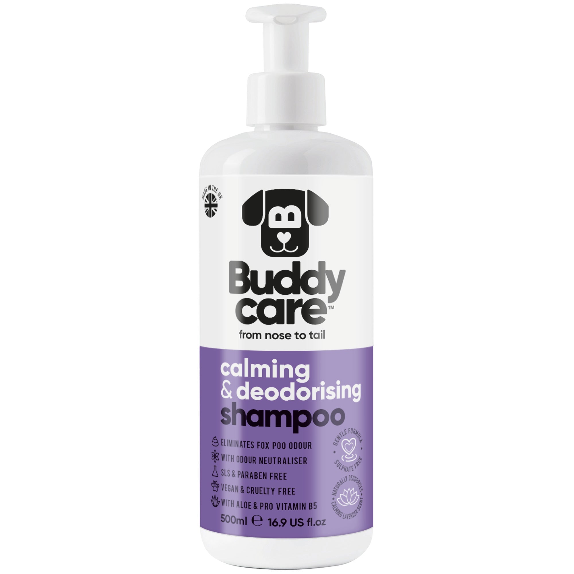 Calming & Deodorising Lavender Dog Shampoo - PET Buddy'sPet Shampoo & Conditioner