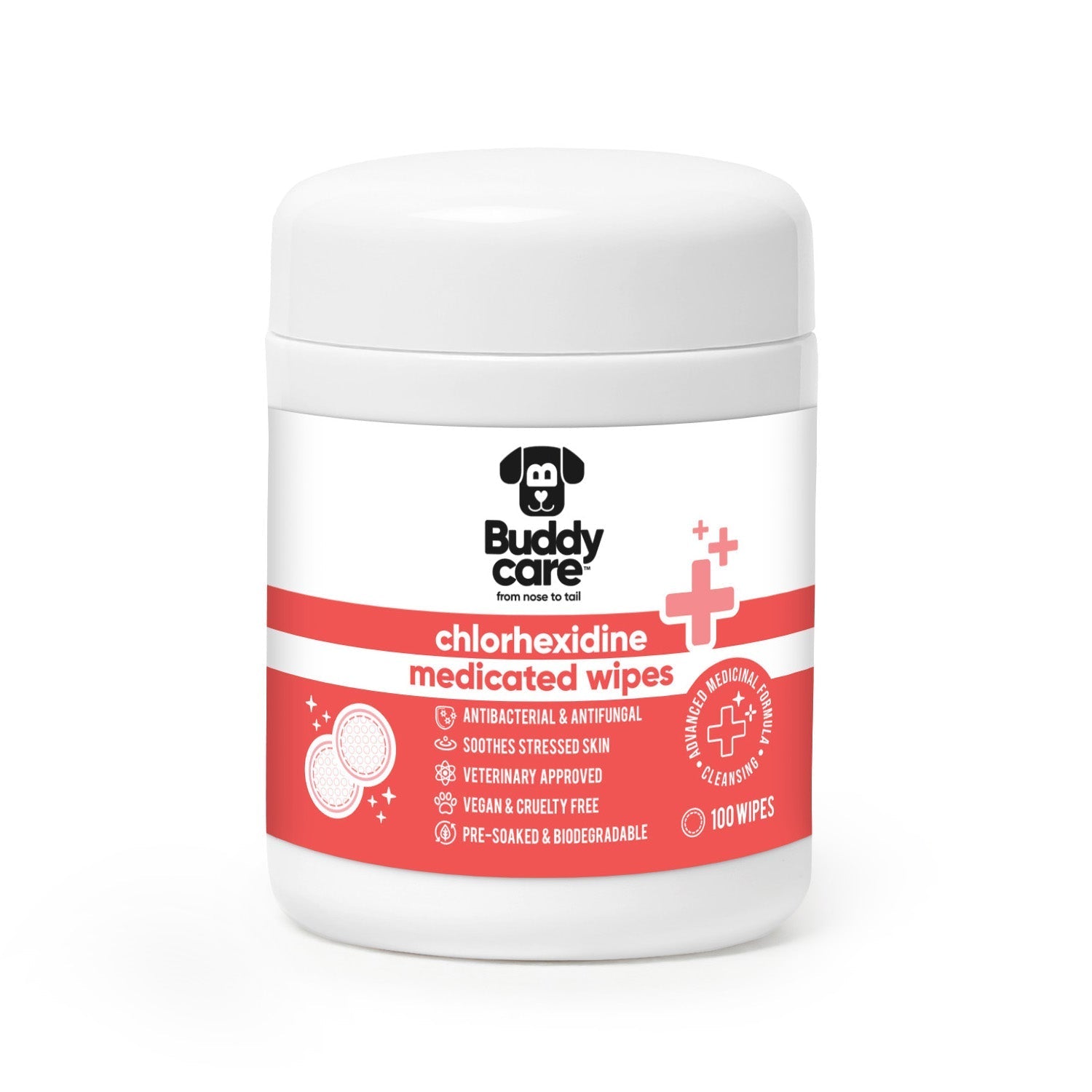 Chlorhexidine Medicated Wipes - PET Buddy's