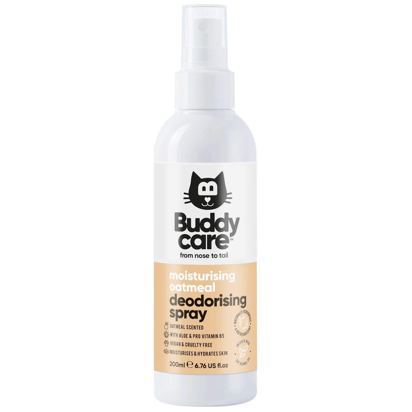 Oatmeal Cat Deodorising Spray - PET Buddy's