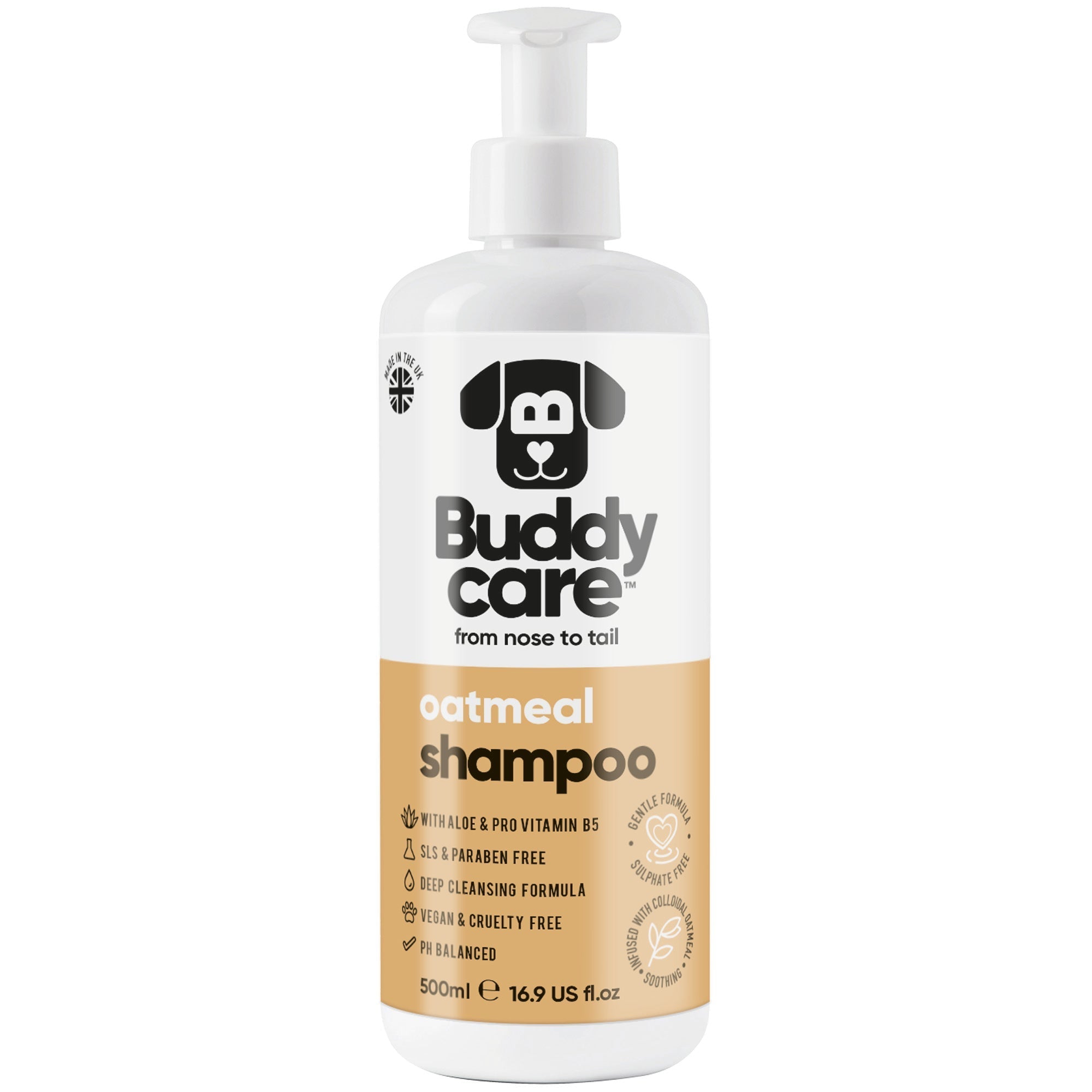 Oatmeal Dog Shampoo - PET Buddy's