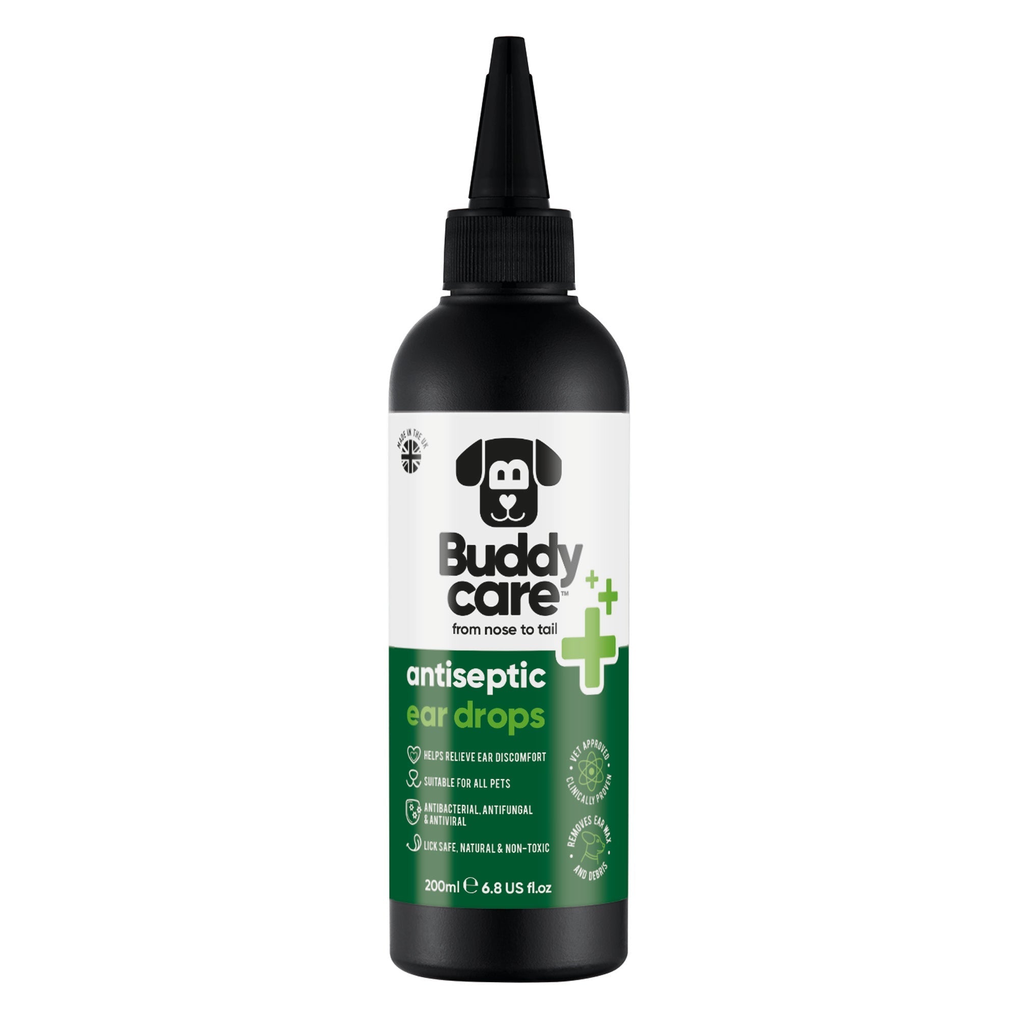 Pet Antiseptic Ear Drops - PET Buddy's