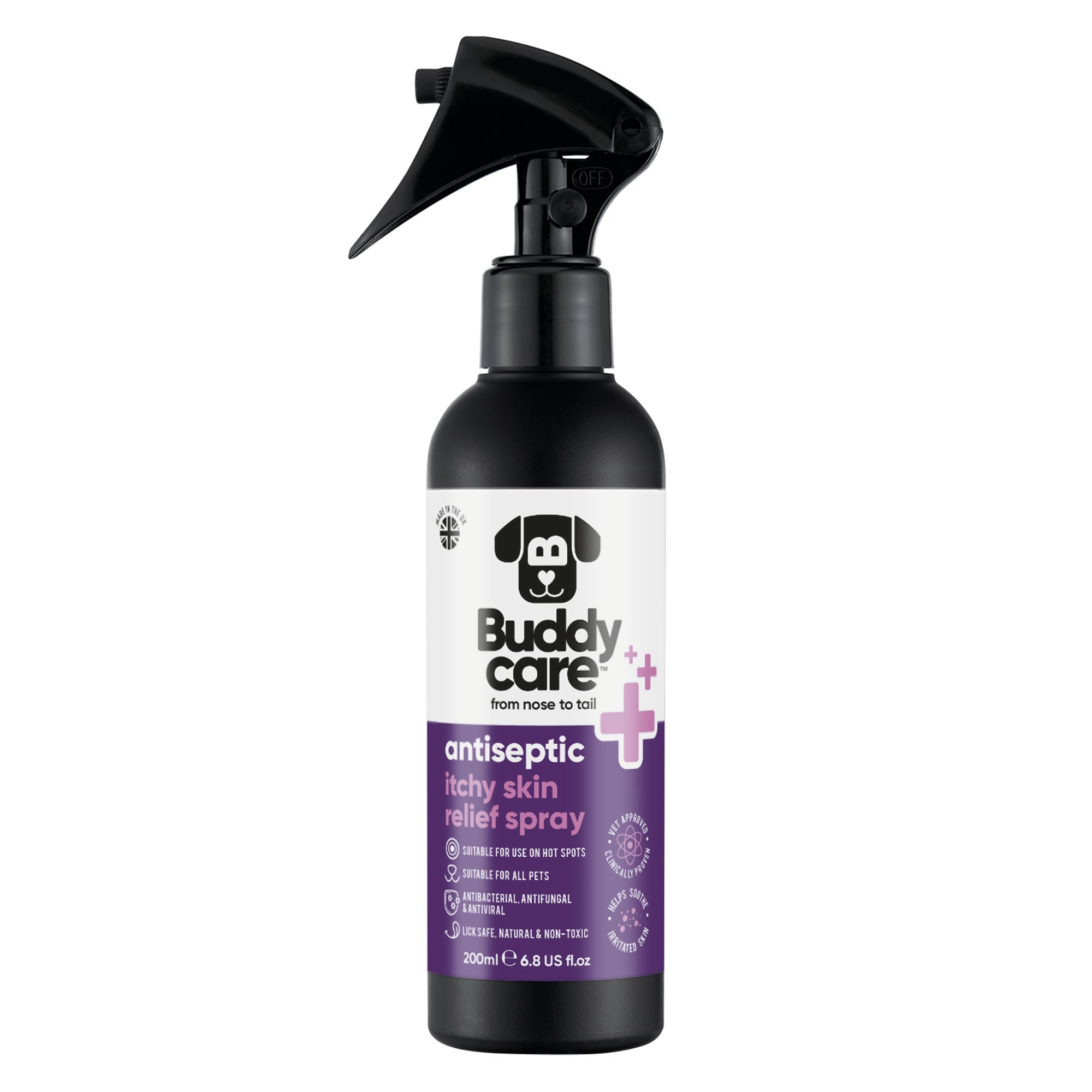 Pet Antiseptic Itchy Skin Relief Spray - PET Buddy's