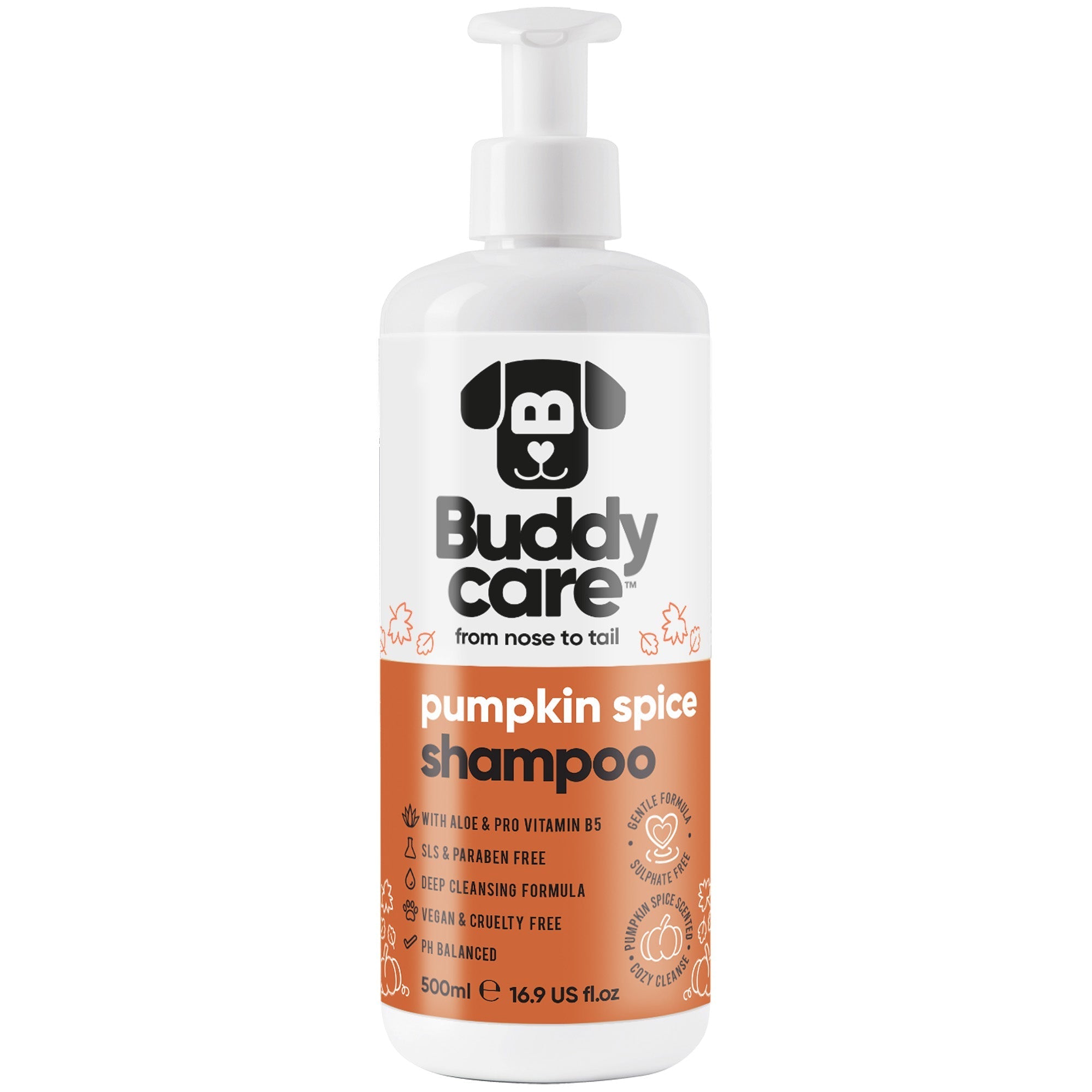 Pumpkin Spice Dog Shampoo - PET Buddy'sPet Shampoo & Conditioner
