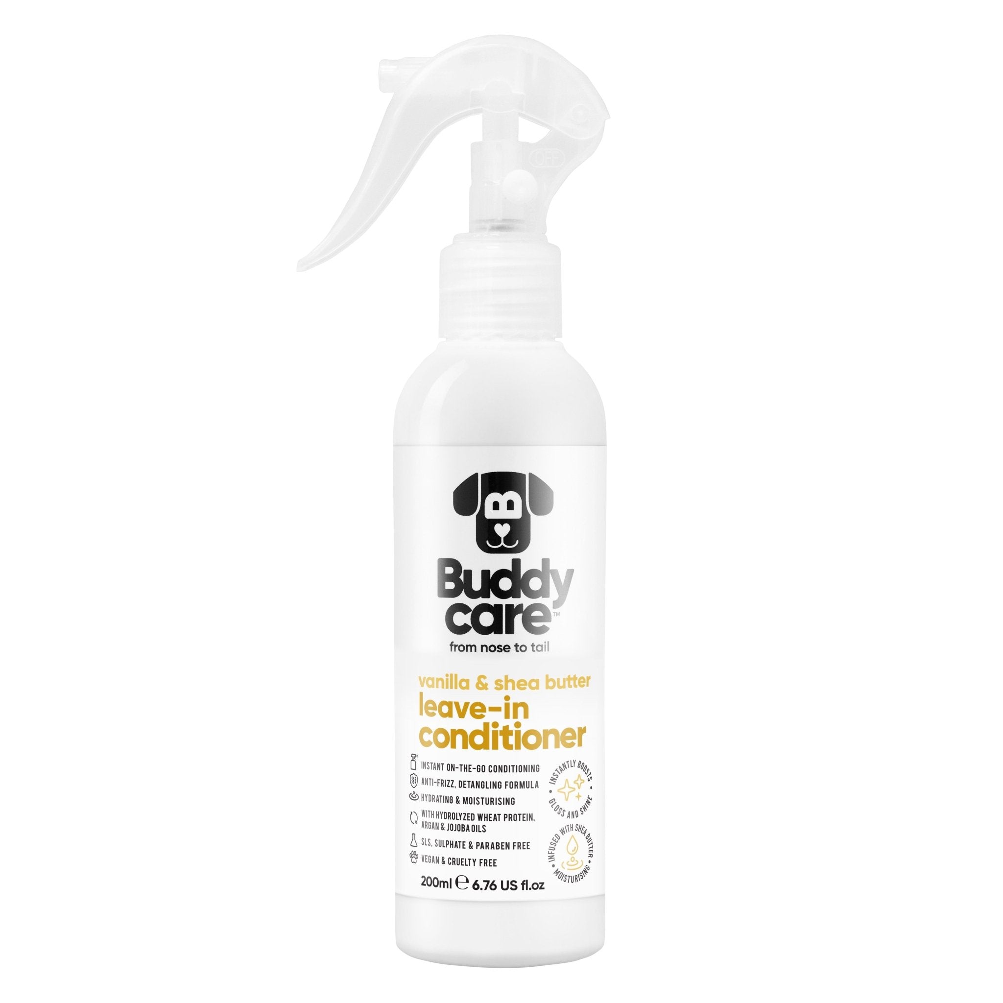 Vanilla & Shea Butter Dog Leave-In Conditioner - PET Buddy's