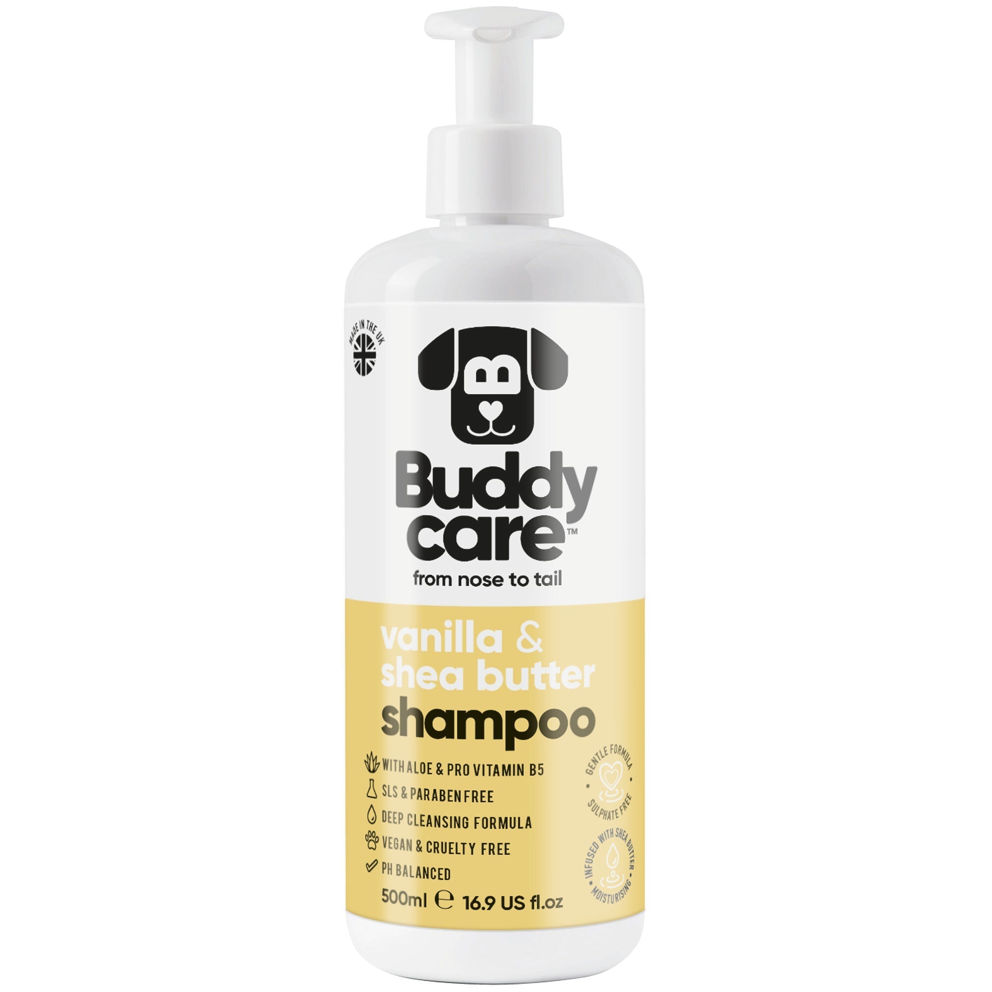 Vanilla & Shea Butter Dog Shampoo - PET Buddy's