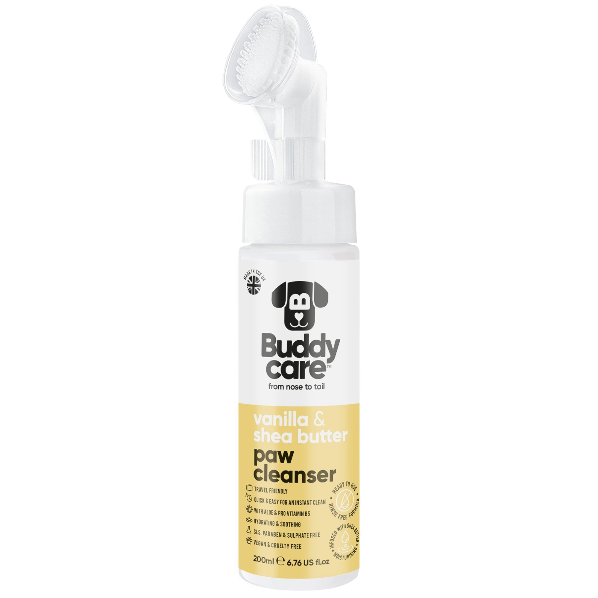 Vanilla & Shea Butter Paw Cleanser - PET Buddy's