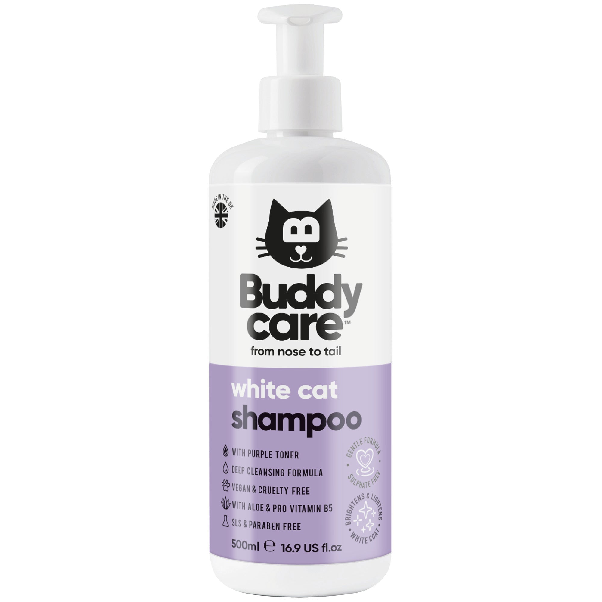 White Cat Shampoo - PET Buddy'sPet Shampoo & Conditioner
